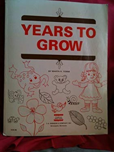 Years grow paperback marta - years,